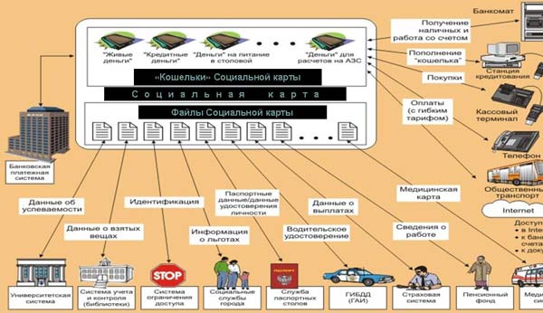 Многофункциональность социальных карт